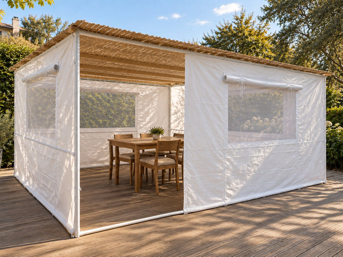 Soucca ONE 4 × 3 m — vue de face